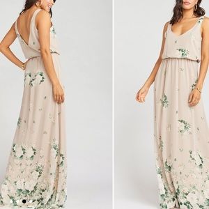 Showmeyourmumu Kendall Maxi Dress in Bouquet Toss